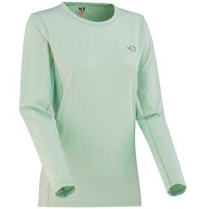 Kari Traa Nora long sleeve shirt M medium minty green pistachio training active